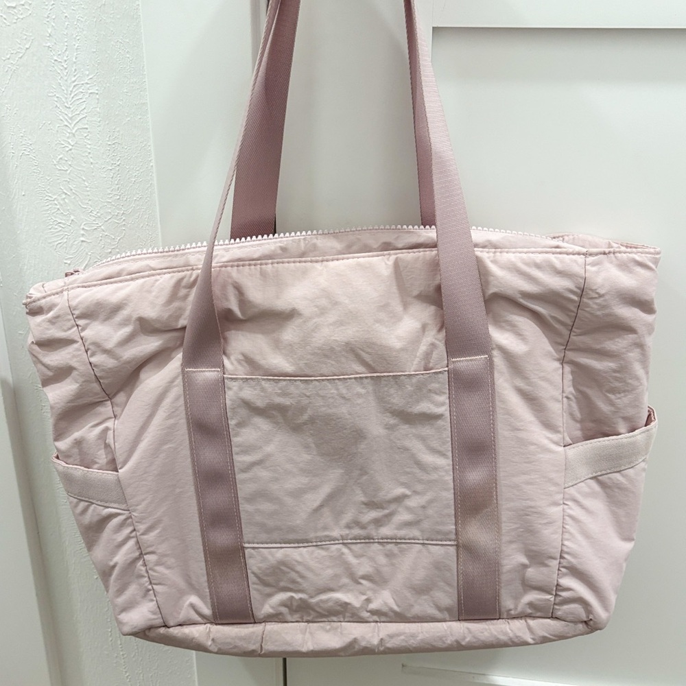BAGSMART Blush Pink Tote Bag